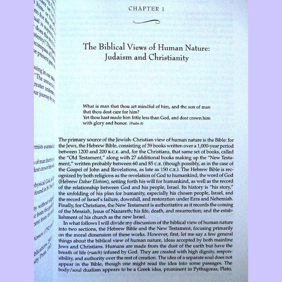 Book: Who Are We: Theories of Human Nature, by Louis P. Pojman - Picture 8 of 15